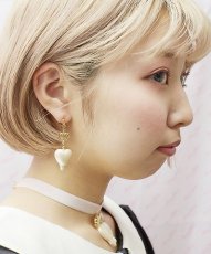 画像4: melt heart earring&pierce（メルトハートイヤリング） (4)