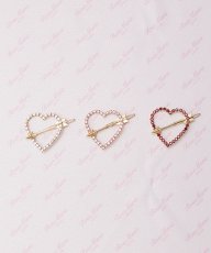 画像3: heart arrow hair-pin（ハートアローヘアピン） (3)