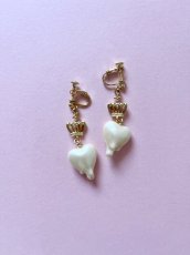 画像1: melt heart earring&pierce（メルトハートイヤリング） (1)