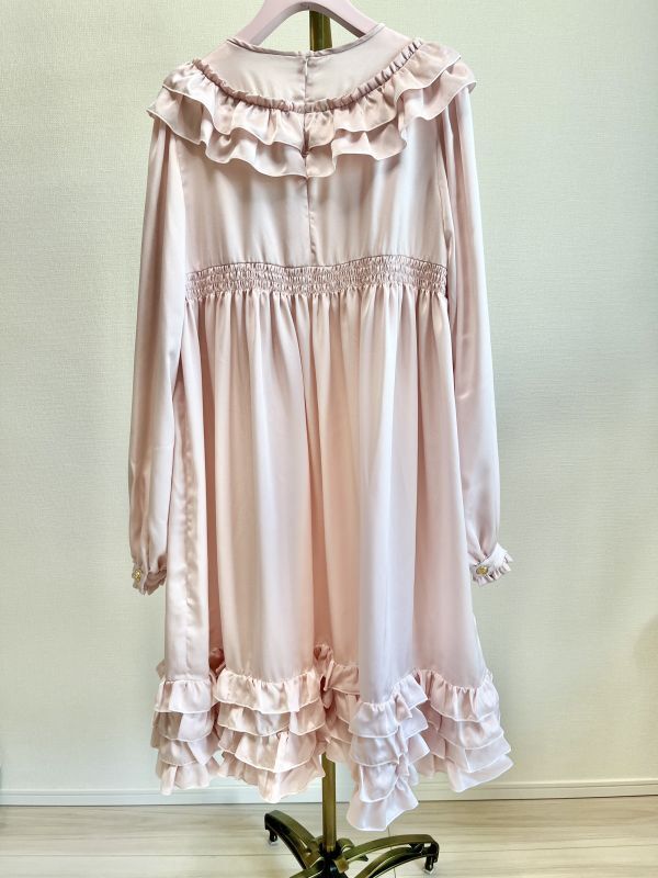 LONG FRILL DOLL one-piece dress(ロングフリルドールワンピース