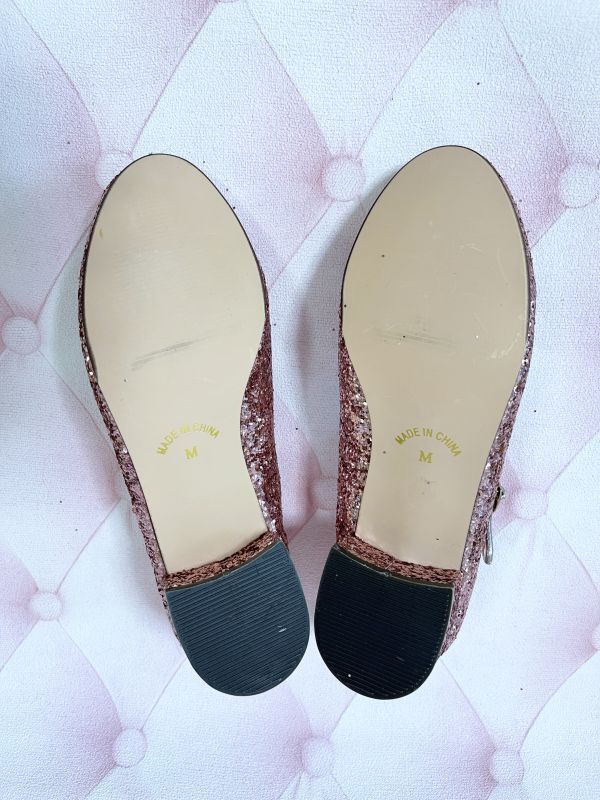 【SAMPLE SALE】glitter shoes（グリッターシューズ)